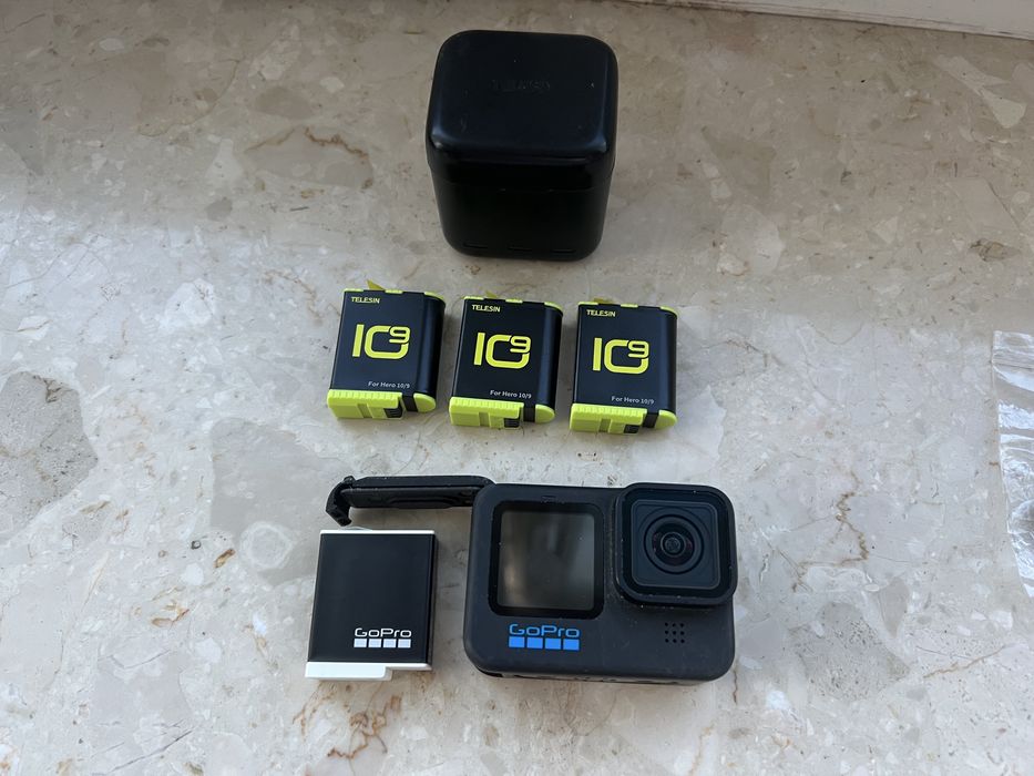 GoPro HERO 11 Black 4K UHD + Duży zestaw akcesoriów