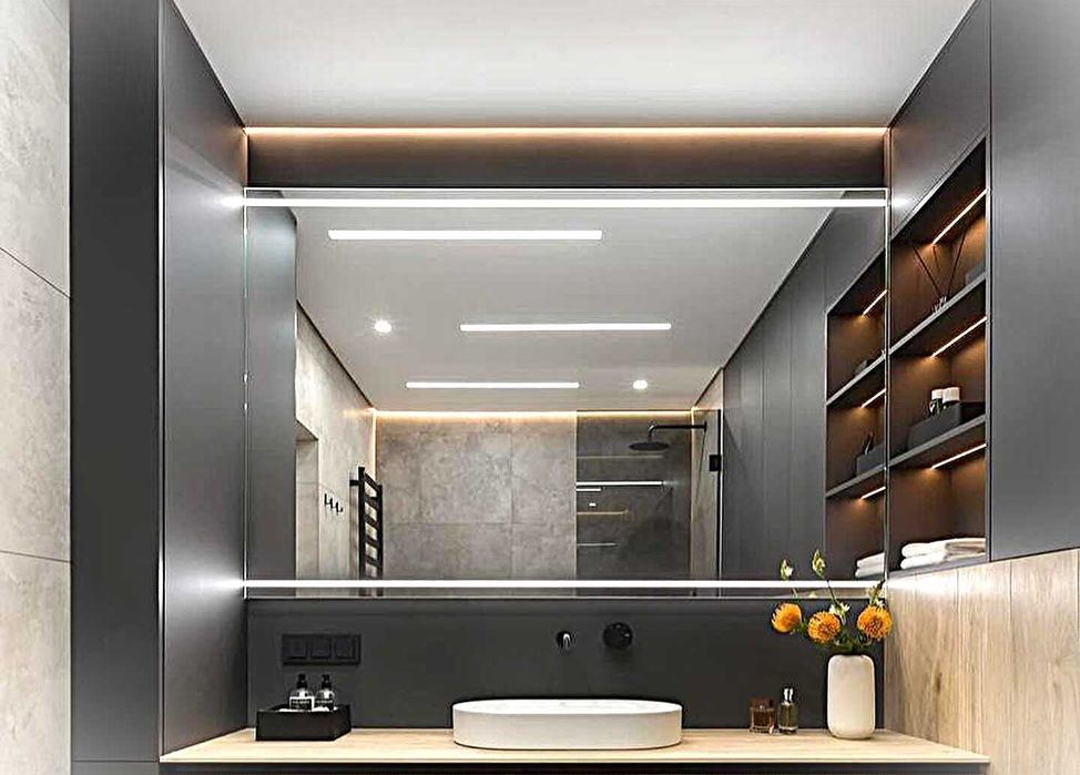 АКЦІЯ Дзеркало Led з підсвіткою в ванную кімнату, зеркало с подсветкой