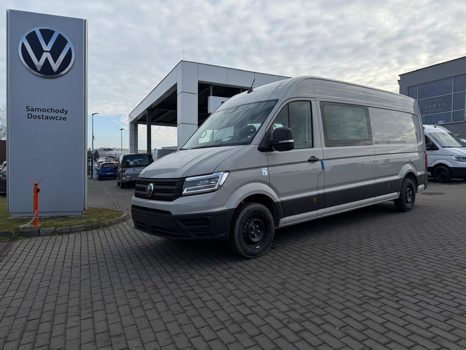 Volkswagen Crafter  4490 zabudowa brygadowa, wysoki dach, Tempomat, Kamera Cofania