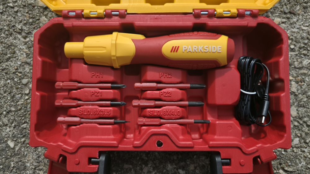 Aparafusadora sem fio PARKSIDE® 4V »PASD 4 C3«