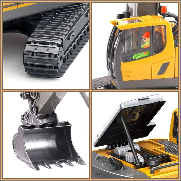 Brinquedo Escavadora com Controlo Remoto