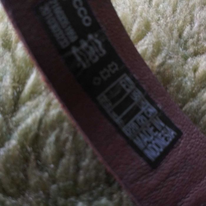 Brązowe sandałki ecco