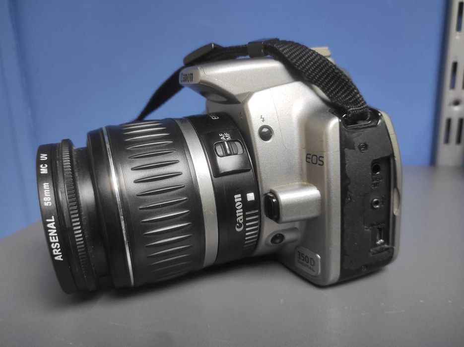 Фотоапарат CANON EOS 350D об'єктив EF 18-55+Canon EF 90-300mm f/4.5