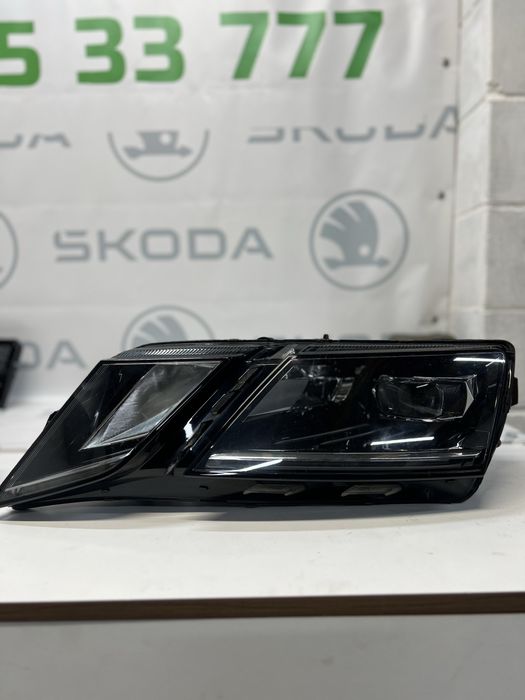 Full-led фари фул лед фари Шкода Октавія А7 рест Skoda Octavia A7 FL