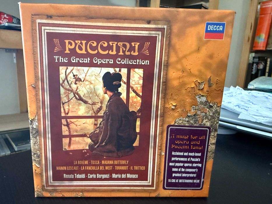 Puccini – The Great Opera Collection - Tebaldi, Bergonzi, del Monaco..