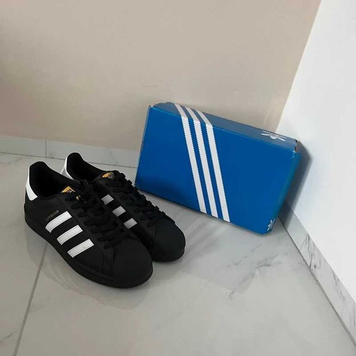 adidas SUPERSTAR czarne 43