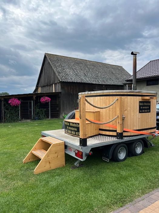 Mobilna Balia Bania Wynajem Hydro Aero Woda Relaks