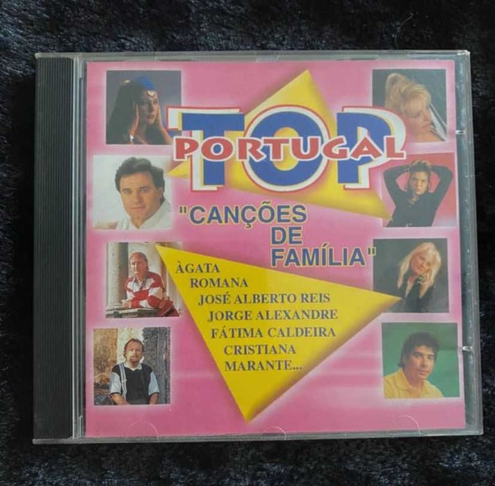 Lote 5 CDs Música Portuguesa / Pop Nacional / Música Ligeira – João Pedro Pais, Amália, GNR, EMI, Portugal Top