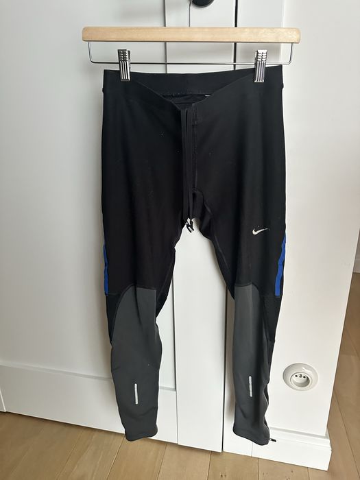 Leginsy sportowe do kostki meskie nike running S