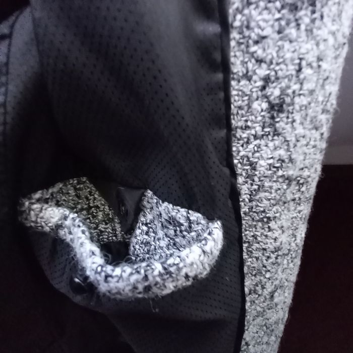 Casaco cinzento médio