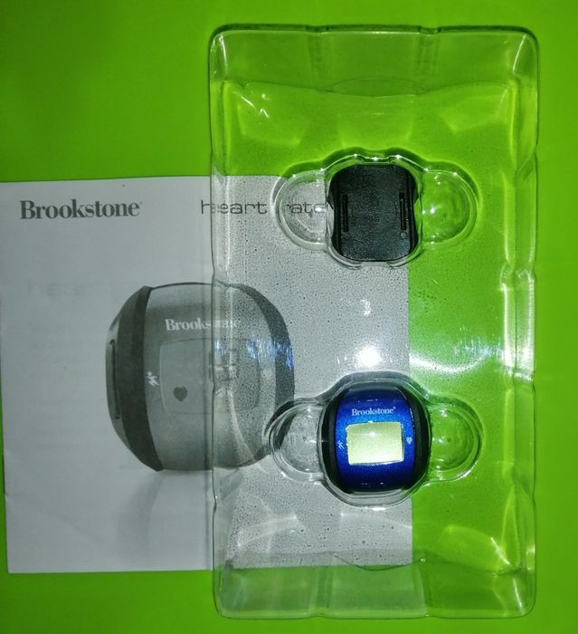 Кольцо, сердечного ритма. Brookstone My Monitor Heart Rate Ring Blue