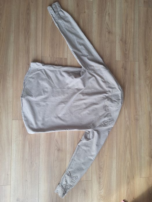 Koszula dżinsowa Zara M 40 slim feet piaskowa