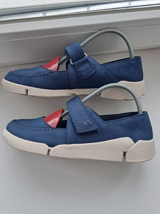 Балетки Clarks натуральний нубук розмір 37
