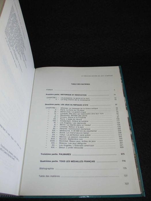 Livro La Fabuleuse Histoire Des Jeux Olympiques Jogos Olímpicos