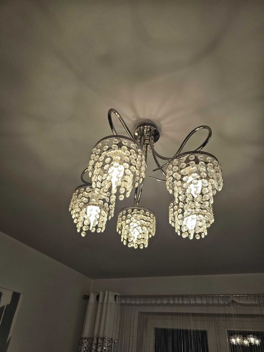 Żyrandol kryształki DIANA V