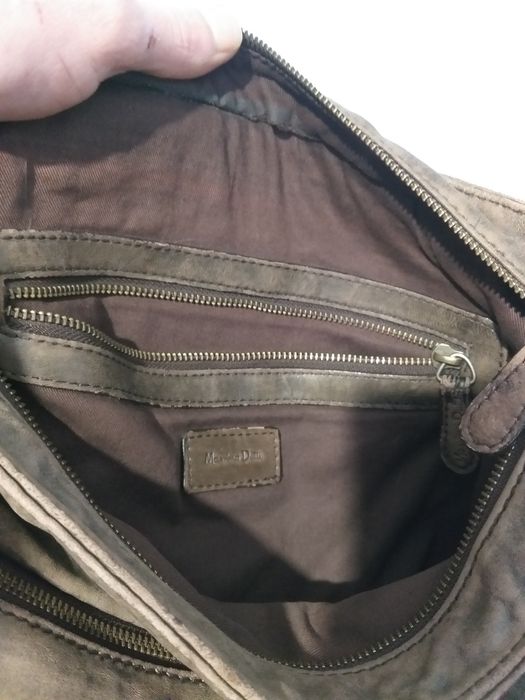 Мужская брендовая кожаная сумка