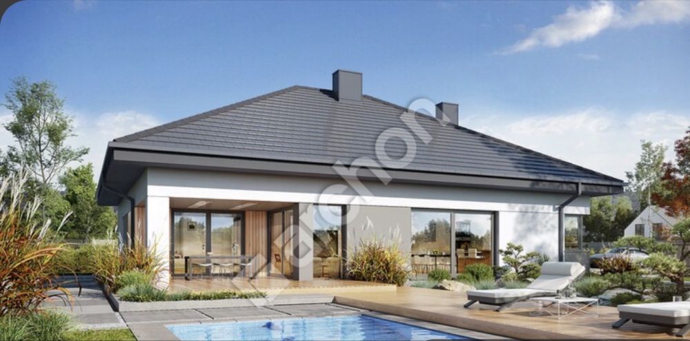 Dom jednorodziny w budowie 165.85m2 duza dzialka 1400m2
