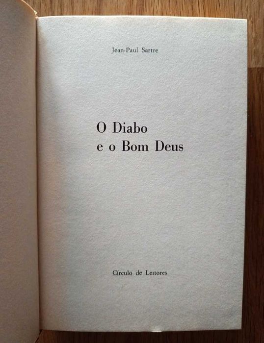 O Diabo e o Bom Deus - Jean-Paul Sartre