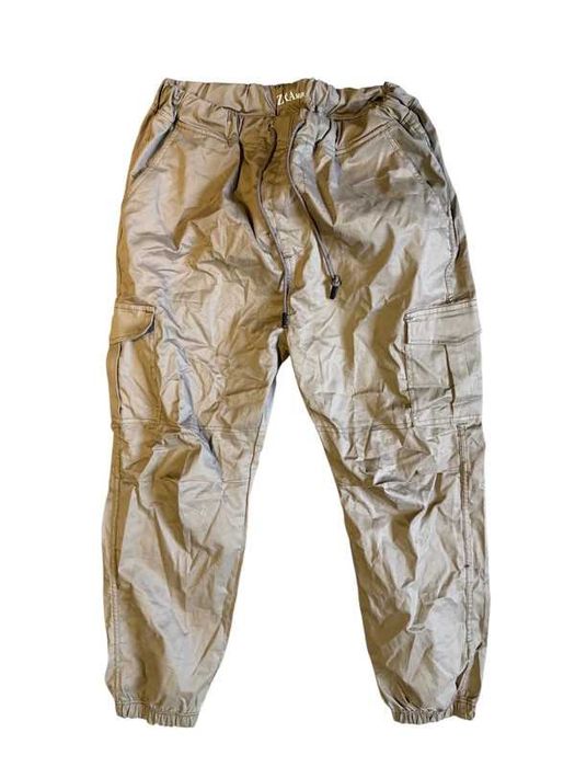 Stylowe joggersy męskie Zara cargo z kieszeniami duże XXL. nowe