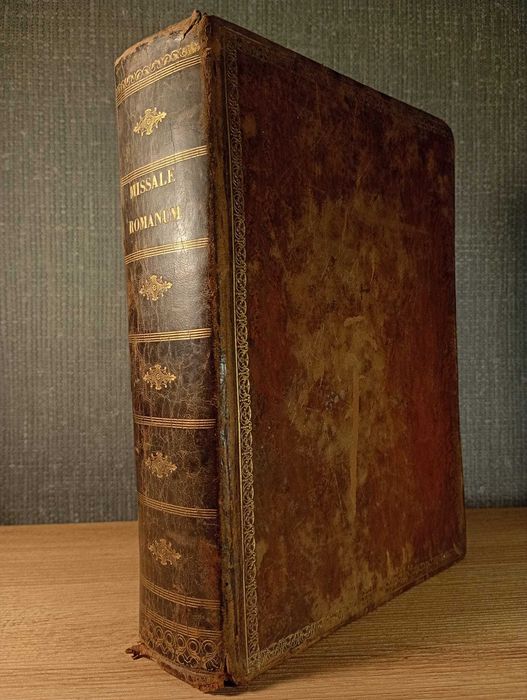 Starodruk 1652 Missale Romanum - Ryciny - Mszał - Łacina - Katolicyzm