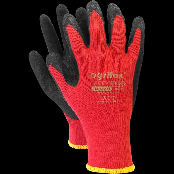 Рукавички робочі Ogrifox з спіненого латексу