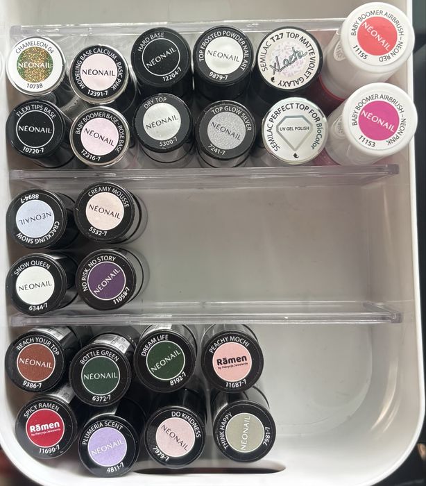 Nowe lakiery hybrydowe neonail