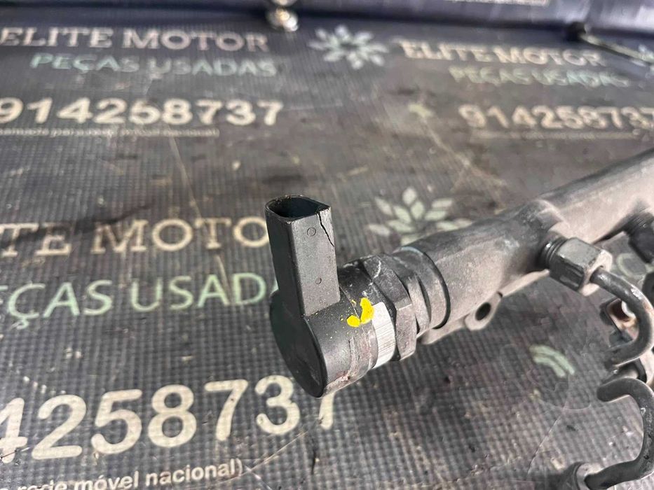 Régua de injeção usada BMW 530D 730D X5 M57 306D2 BOSCH 0445216008