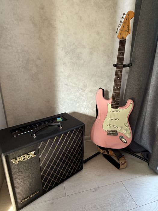 Squier classic vibe 60s stratocaster + VOX Vt40x