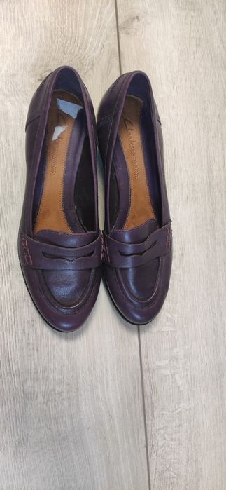 Шикарные лоферы из премиум коллекции Clarks размер 37,5-38