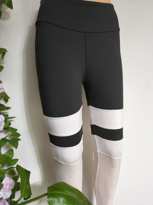 Sportowe getry z siateczka rozmiar S