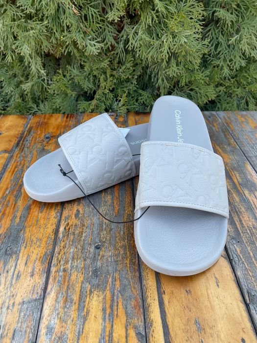 Шлепанцы calvin klein (ck slide sandal)с америки 7us,8us,9us,12us !!ОСТАННІ!!