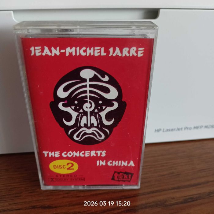 2 Kasety: Jean-Michel Jarre - «The Concerts in China»