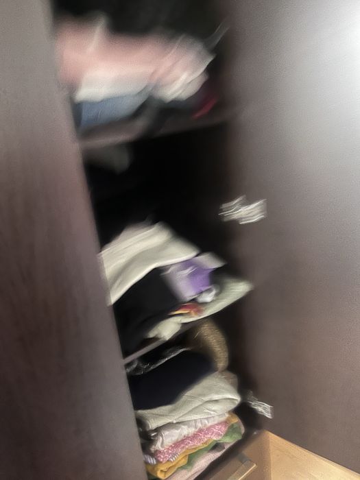 Guarda vestidos castanho escuro