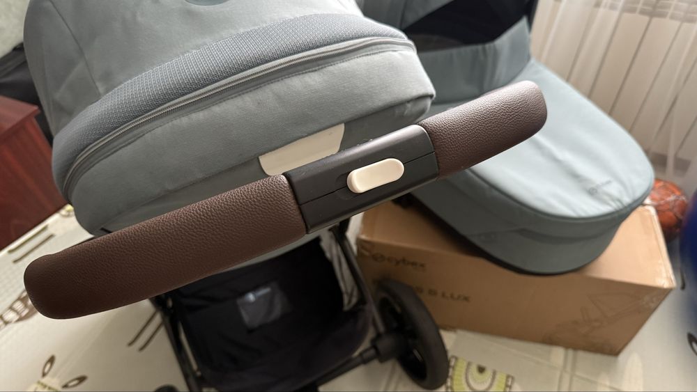 Коляска 2 в 1 Cybex Balios S Lux Stormy Blue 2025