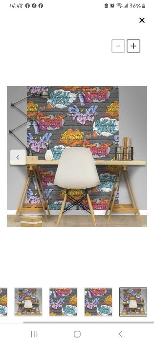 Papel de parede grafitti