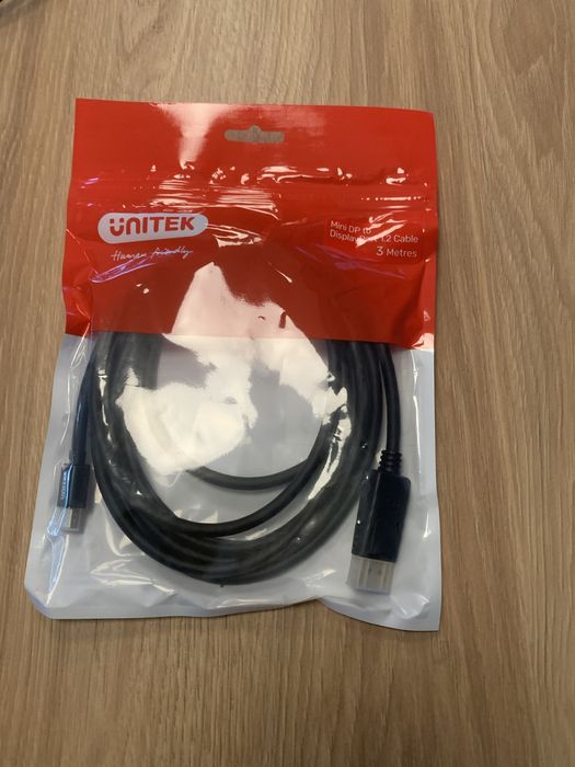 Nowy Kabel UNITEK displayPort do mini displayport 3M