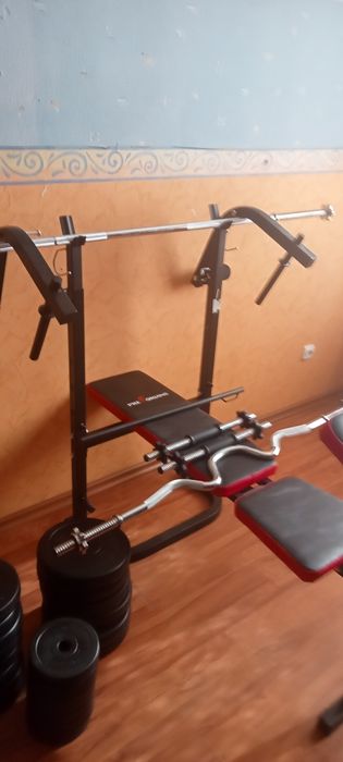 Sprzęt siłowy cały zestaw