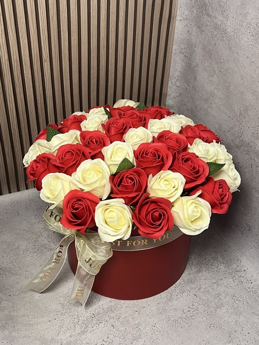 Букети з мильних троянд, мыльные букеты