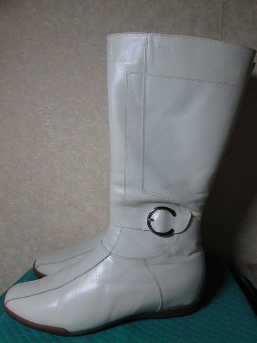 Зимние женские кожанные сапоги Viko, р.41 см