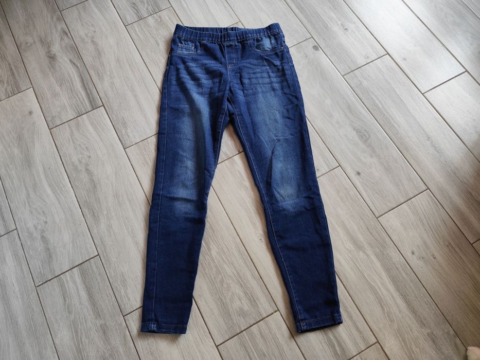 Legginsy stylizowane na jeans
