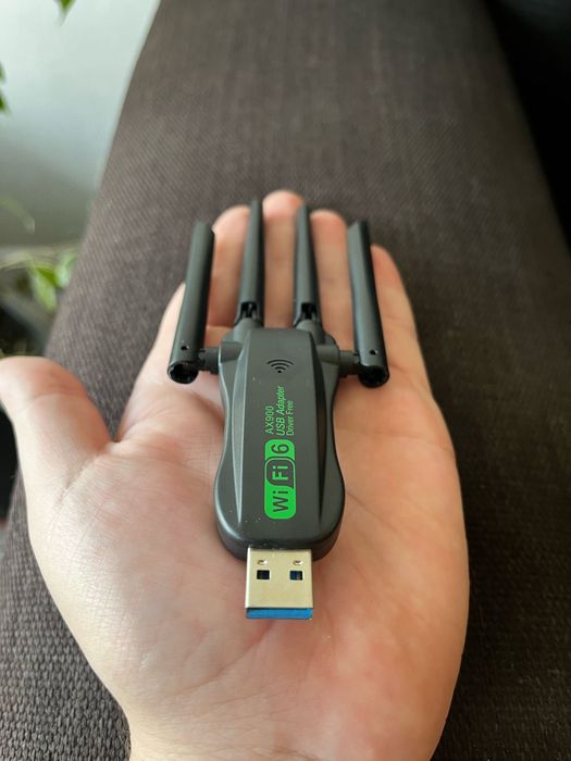 Receptor USB de Wifi + Bluetooth de Alta Velocidade