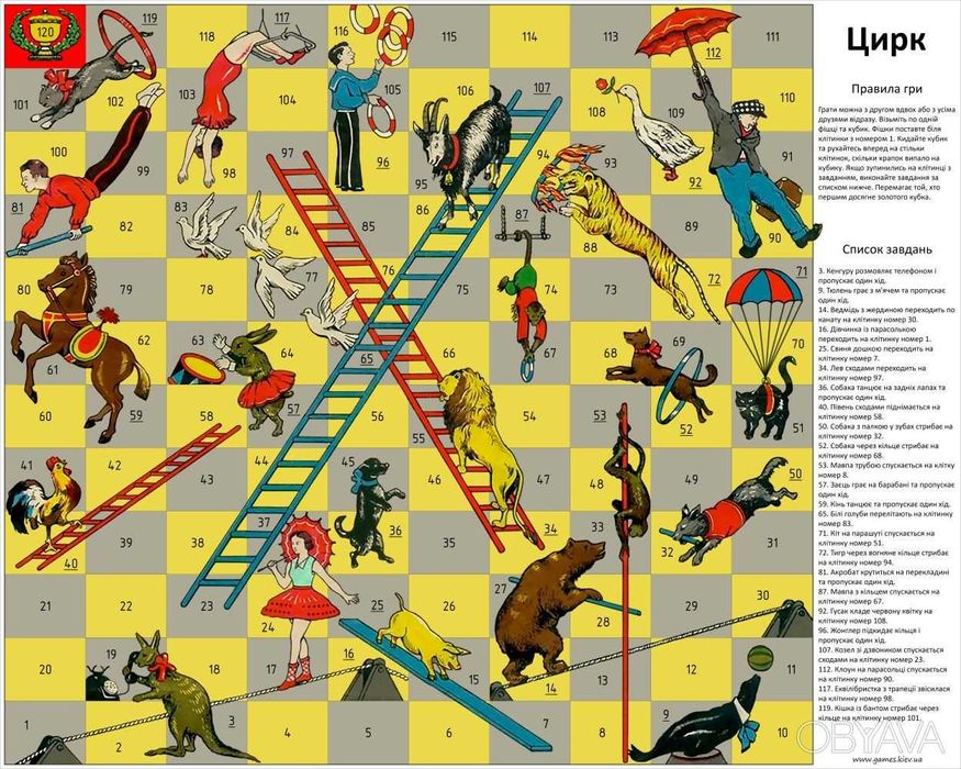 Цирк - Настільна гра