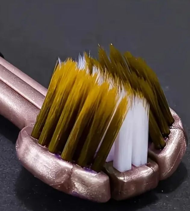 1 Escova de dentes tridimensional 3 lados Autismo + 1 Escova eletrica