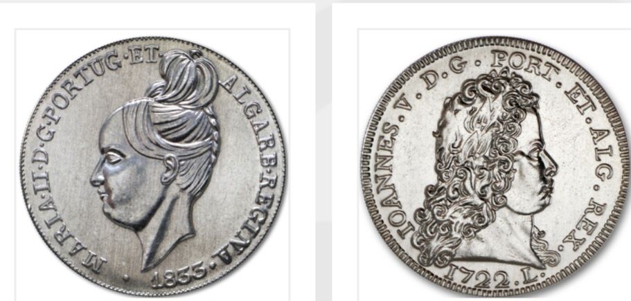 58  moedas de 5 euros portuguesas