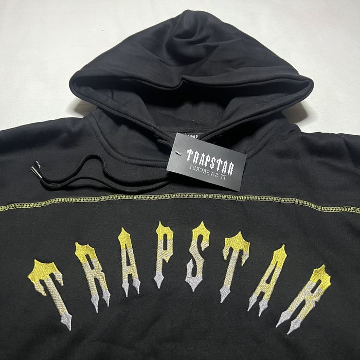 Худи TrapStar вышитое биг лого M-L размер