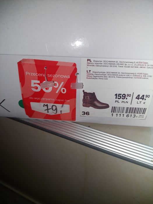 Botki damskie zimowe 36