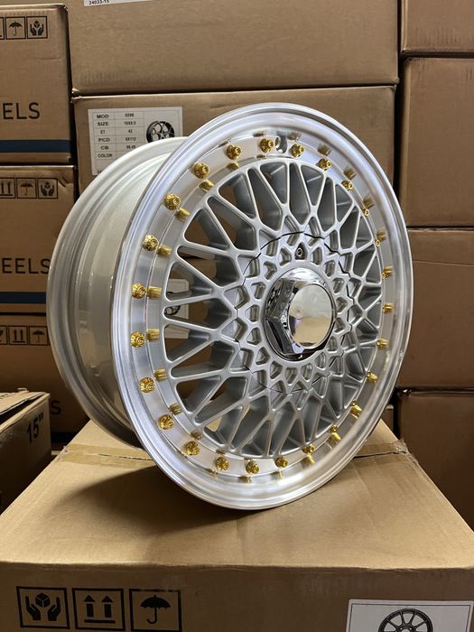 Jantes 14” 4x100 4x114.3 Novas Estilo BBS