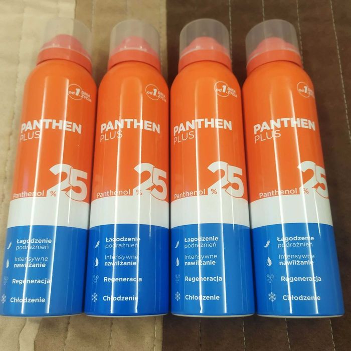 Panthenol spray 150ml 4 sztuki za 18zł.