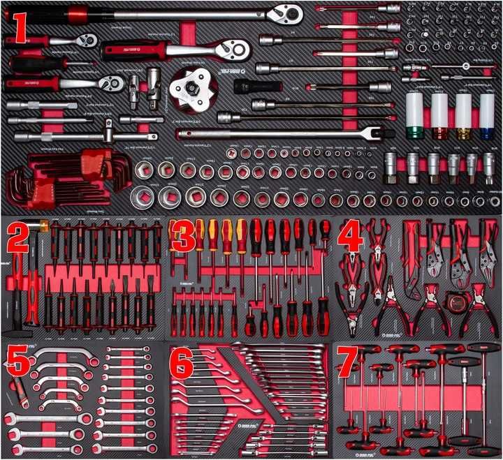 Szafka warsztatowa Wózek narzędziowy 12 szuflad XXL 293el Mar-Pol