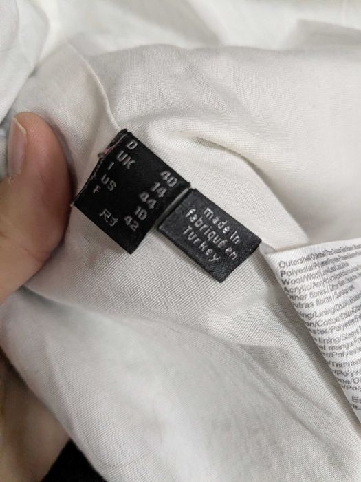 Esprit płaszcz damski z wełną rozm. 42